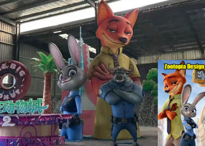 Customized Rabbit and Fox Lanterns