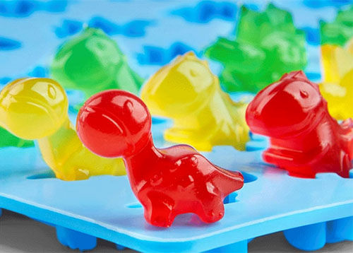 Dinosaur-themed jelly Dinosaur-themed jelly