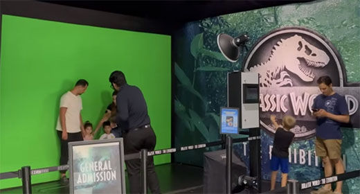 Green screen photo spot Green screen photo spot