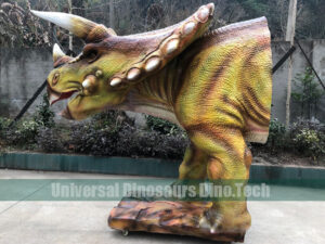 Half Body Triceratops Head Model