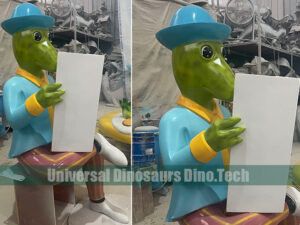 Mr Cartoon Dino Statue