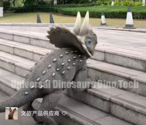 Robot Triceratops Climbs Ladders Robot Triceratops Climbs Ladders