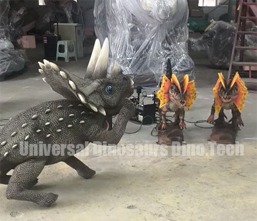 Robot Triceratops Waves Robot Triceratops Waves