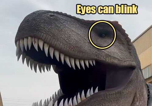 Blinking Trex Suit