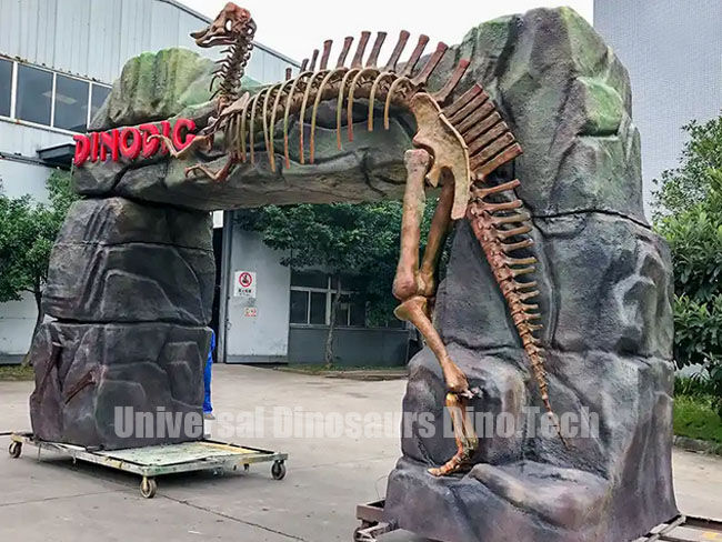 Dinosaur bone style gate Dinosaur bone style gate