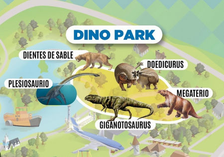 Dinosaur Playground layout