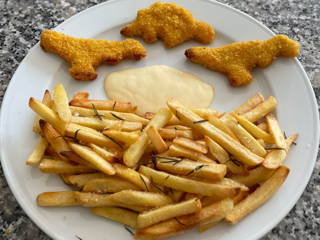 Dinosaur Style Fries
