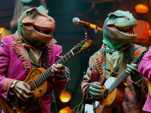 Dinosaurs Sing Song
