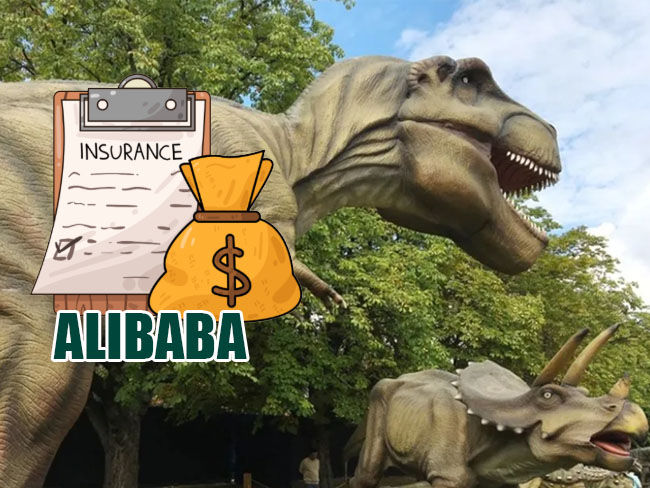 Alibaba Insurance Payment for Animatronics
