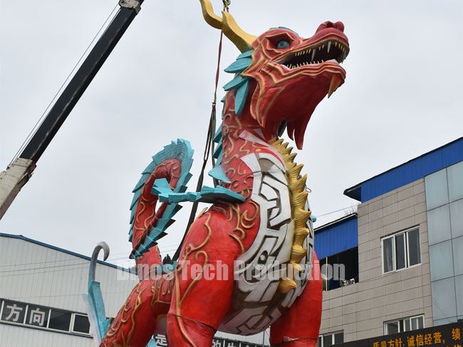 Giant Animatronic Chinese Dragon Kylin